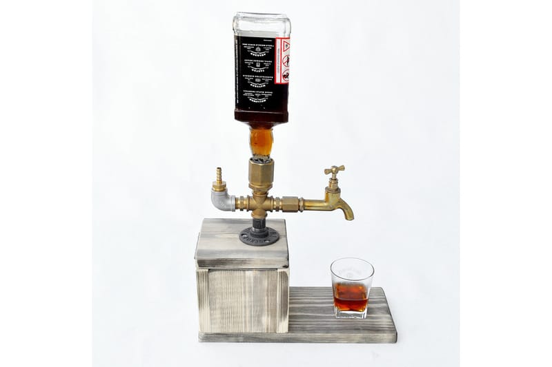 Öltapp 30x32 cm - Valnöt/Guld - Köksredskap & kökstillbehör - Bygga utekök - Öltapp & dispenser