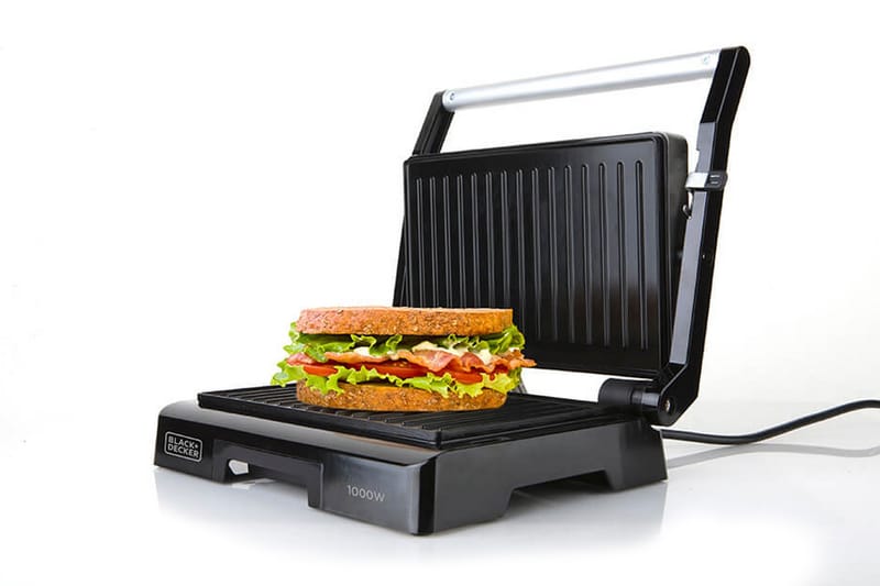 Bordsgrill Black+Decker Mini 1000W, Svart
