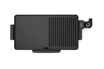 Bordsgrill Black+Decker Platt 2200W Svart - Svart - Hushåll - Matlagning & Bakning - Köksredskap & kökstillbehör