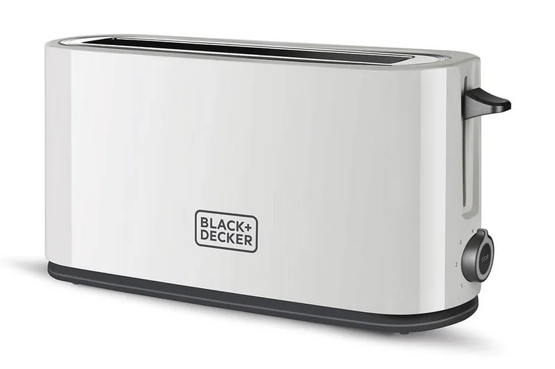 Brödrost Black+Decker 1000W Vit, Vit
