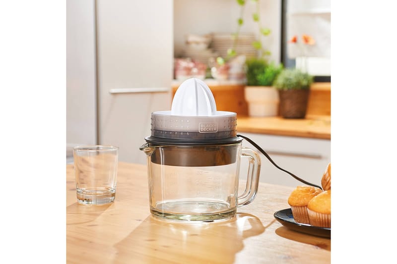 Citruspress Black+Decker 30W 1L - Vit - Hushåll - Matlagning & Bakning - Köksredskap & kökstillbehör