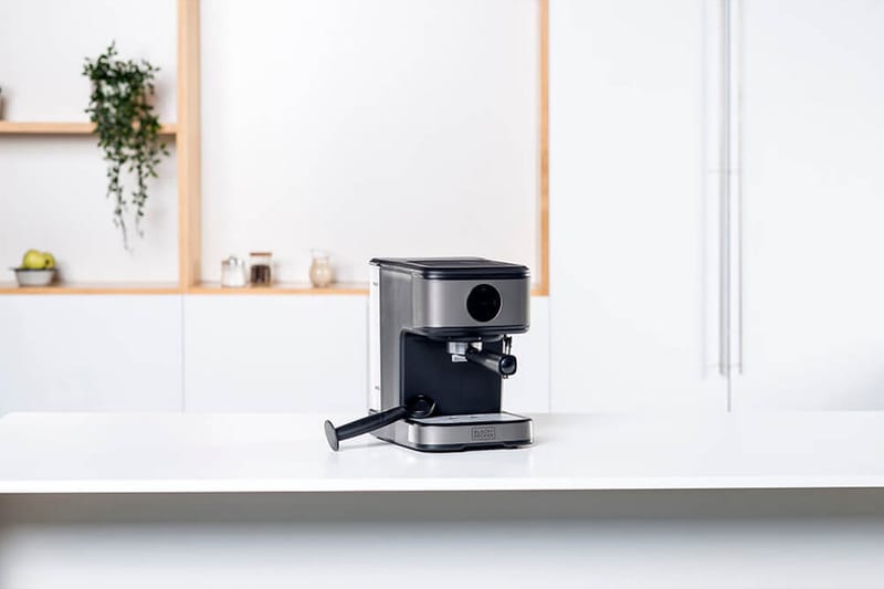 Espressomaskin Black+Decker 20 Bar - Grå - Hushåll - Matlagning & Bakning - Köksredskap & kökstillbehör