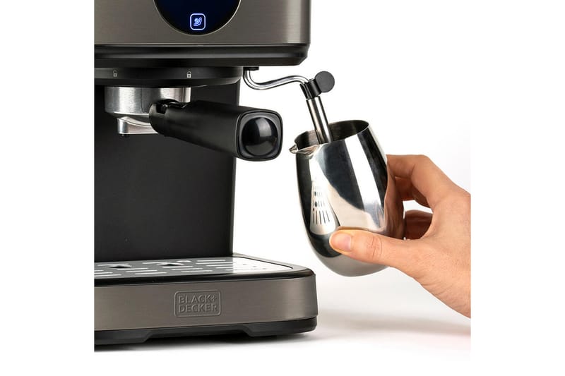Espressomaskin Black+Decker 20 Bar - Grå - Hushåll - Matlagning & Bakning - Köksredskap & kökstillbehör
