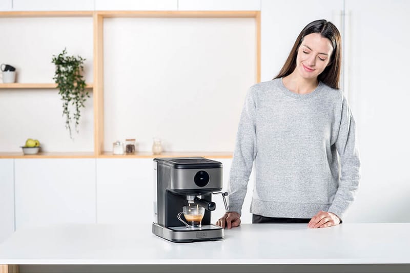 Espressomaskin Black+Decker 20 Bar - Grå - Hushåll - Matlagning & Bakning - Köksredskap & kökstillbehör