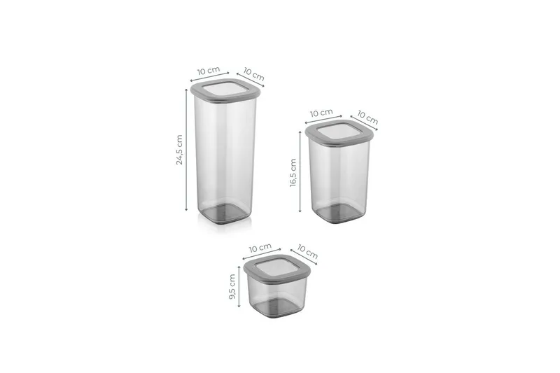 Kazuyasu Förvaringsburk - Antracit - Hushåll - Matlagning & Bakning - Köksredskap & kökstillbehör - Flaskor & burkar