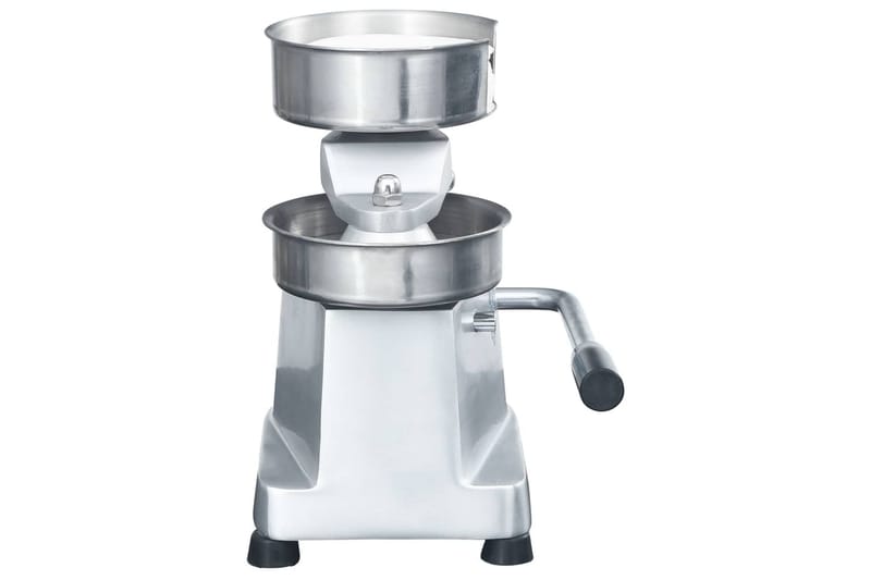 Hamburgerpress med 500 pappersark aluminium 13 cm - Silver - Hushåll - Matlagning & Bakning - Köksredskap & kökstillbehör