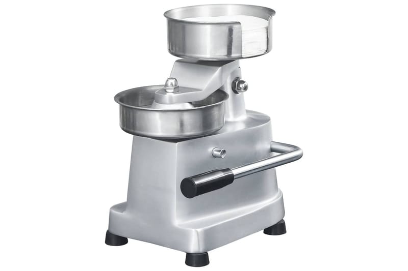 Hamburgerpress med 500 pappersark aluminium 10 cm - Silver - Hushåll - Matlagning & Bakning - Köksredskap & kökstillbehör