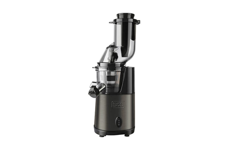 Juicepress Black+Decker Slow Juicer BXJE200E Borstat Rostfritt Stål, Grå