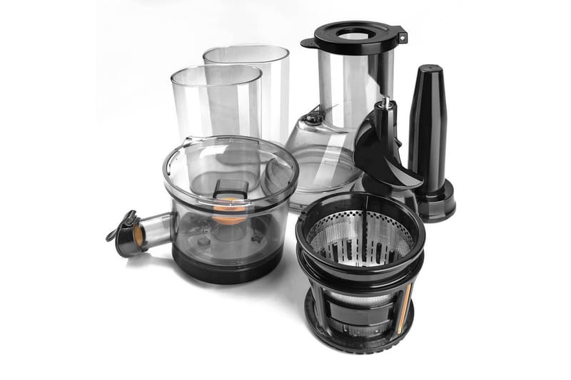 Juicepress Black+Decker Slow Juicer BXJE200E Borstat Rostfritt Stål - Grå - Hushåll - Matlagning & Bakning - Köksredskap & kökstillbehör