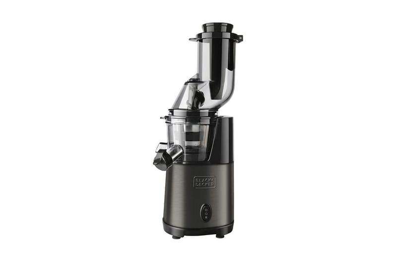 Juicepress Black+Decker Slow Juicer BXJE200E Borstat Rostfritt Stål, Grå