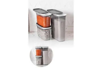 Kazuyasu Förvaringsburk - Antracit - Hushåll - Matlagning & Bakning - Köksredskap & kökstillbehör - Flaskor & burkar