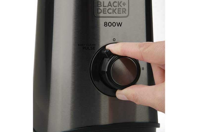 Mixer 800W Borstat Stål - BLACK+DECKER - Köksredskap & kökstillbehör - Blender