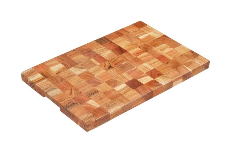 Skärbräda 60x40x3,8 cm massivt akaciaträ - Brun - Hushåll - Matlagning & Bakning - Köksredskap & kökstillbehör