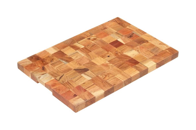 Skärbräda 60x40x3,8 cm massivt akaciaträ - Brun - Hushåll - Matlagning & Bakning - Köksredskap & kökstillbehör