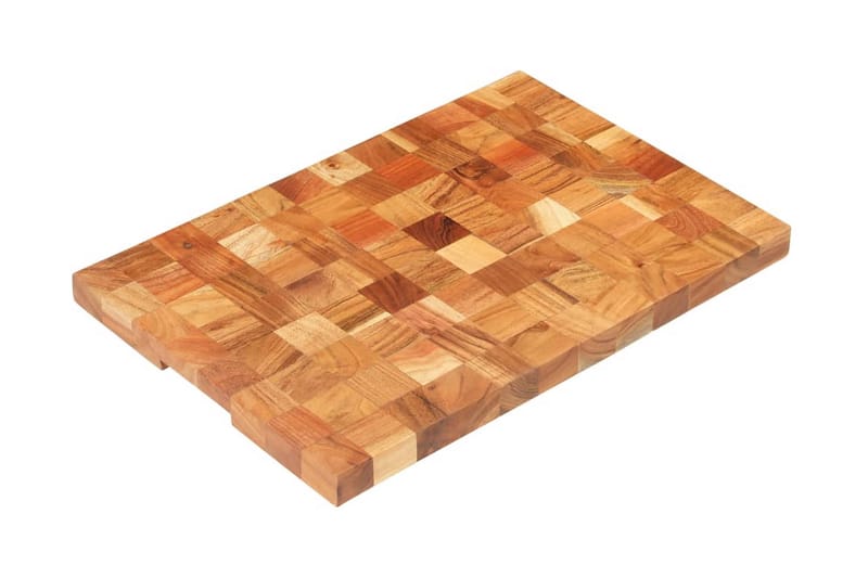 Skärbräda 60x40x3,8 cm massivt akaciaträ - Brun - Hushåll - Matlagning & Bakning - Köksredskap & kökstillbehör