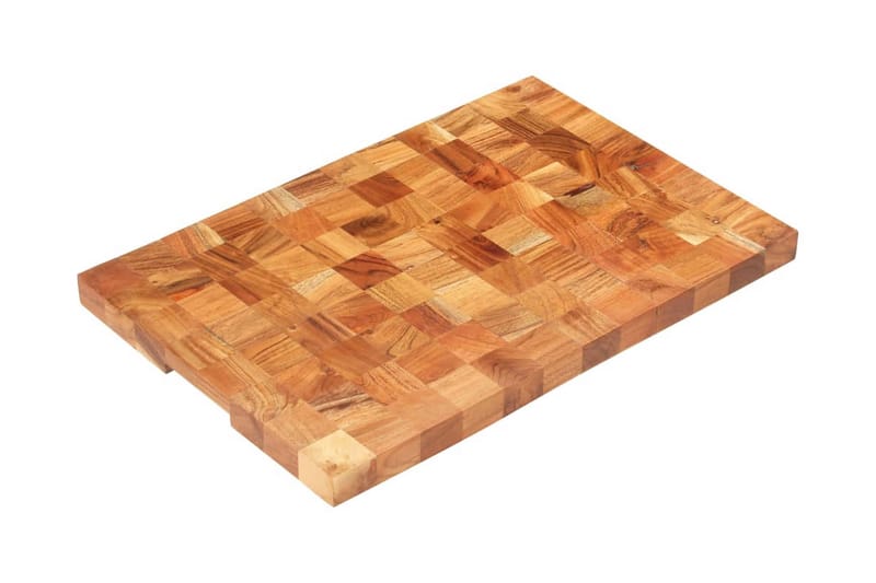 Skärbräda 60x40x3,8 cm massivt akaciaträ - Brun - Hushåll - Matlagning & Bakning - Köksredskap & kökstillbehör