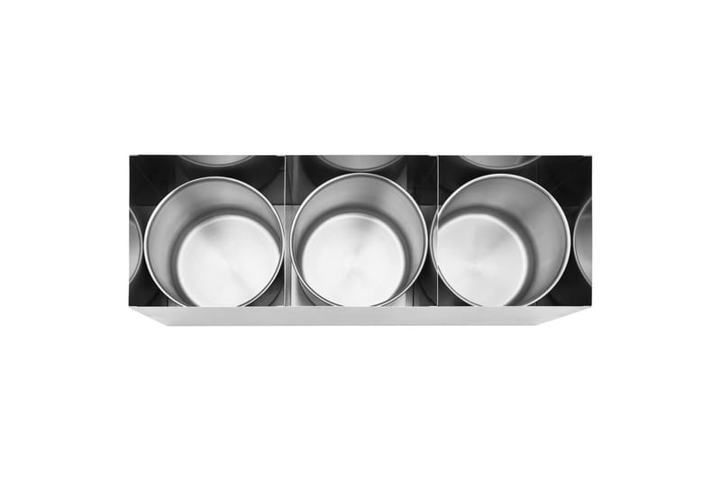 Dressingbehållare rostfritt stål 3 x 3,5 L - Hushåll - Matlagning & Bakning - Köksredskap & kökstillbehör - Små köksförvaring