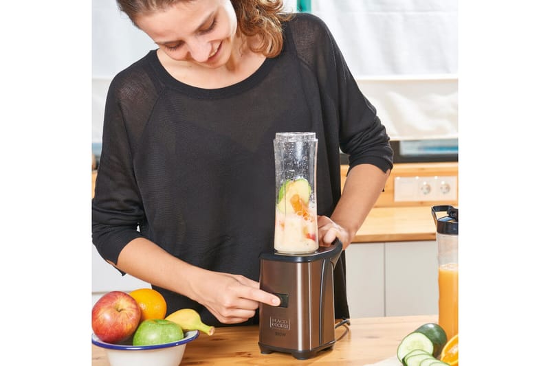 Smoothiemixer Black+Decker 350W - Grå - Hushåll - Matlagning & Bakning - Köksredskap & kökstillbehör - Övriga köksredskap