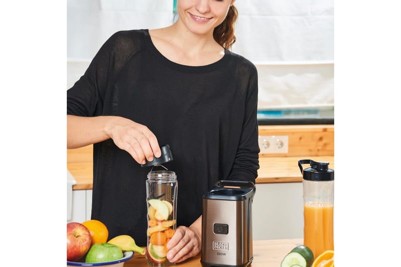 Smoothiemixer Black+Decker 350W - Grå - Hushåll - Matlagning & Bakning - Köksredskap & kökstillbehör - Övriga köksredskap