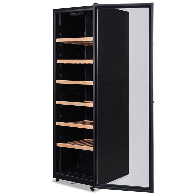 Vinkyl 147 flaskor| Tystgående | 55cm bred - Hushåll - Vitvaror - Kyl och frys - Kylskåp - Vinkyl