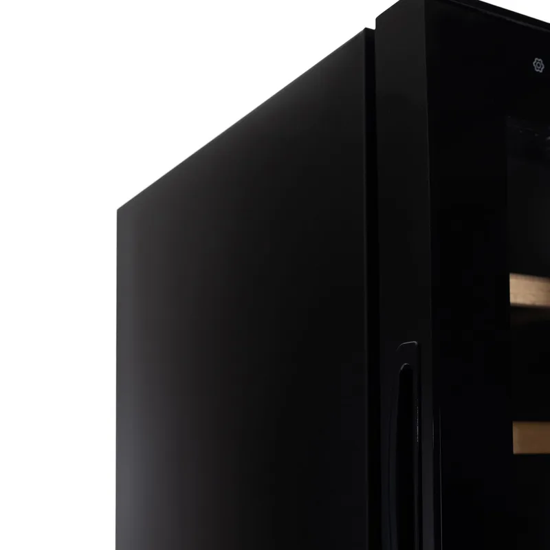 Vinkyl 18 flaskor | Extra tystgående | LED-belysning | 25cm smal - Hushåll - Vitvaror - Kyl och frys - Kylskåp - Vinkyl