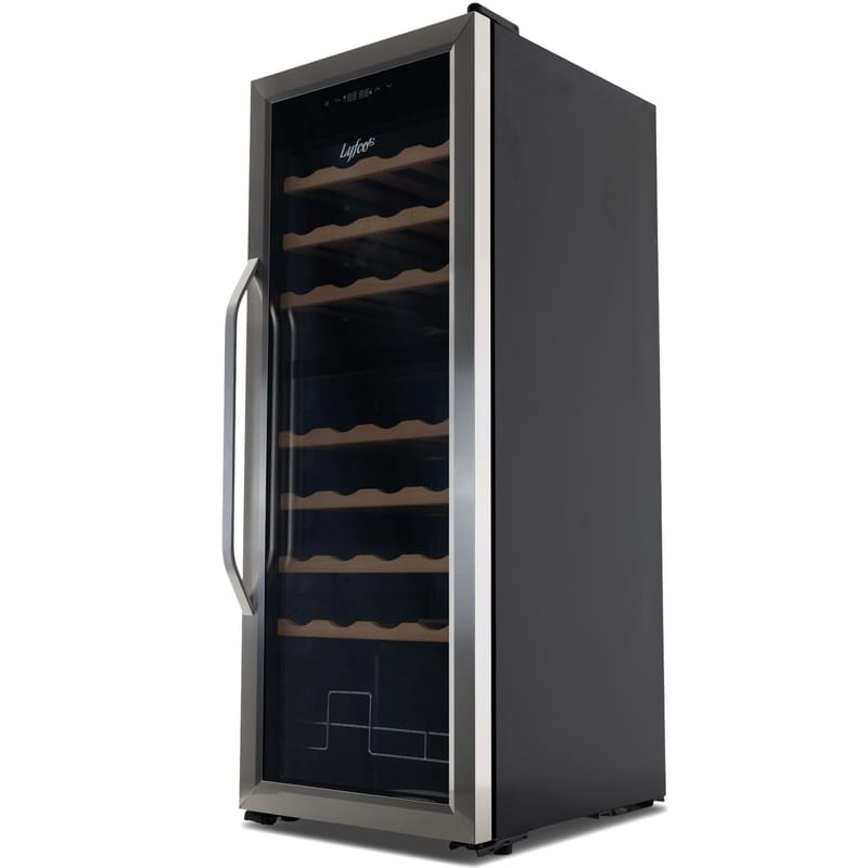 Vinkyl 2 temperaturzoner | 36 flaskor | Tystgående | 42cm bred - Hushåll - Vitvaror - Kyl och frys - Kylskåp - Vinkyl