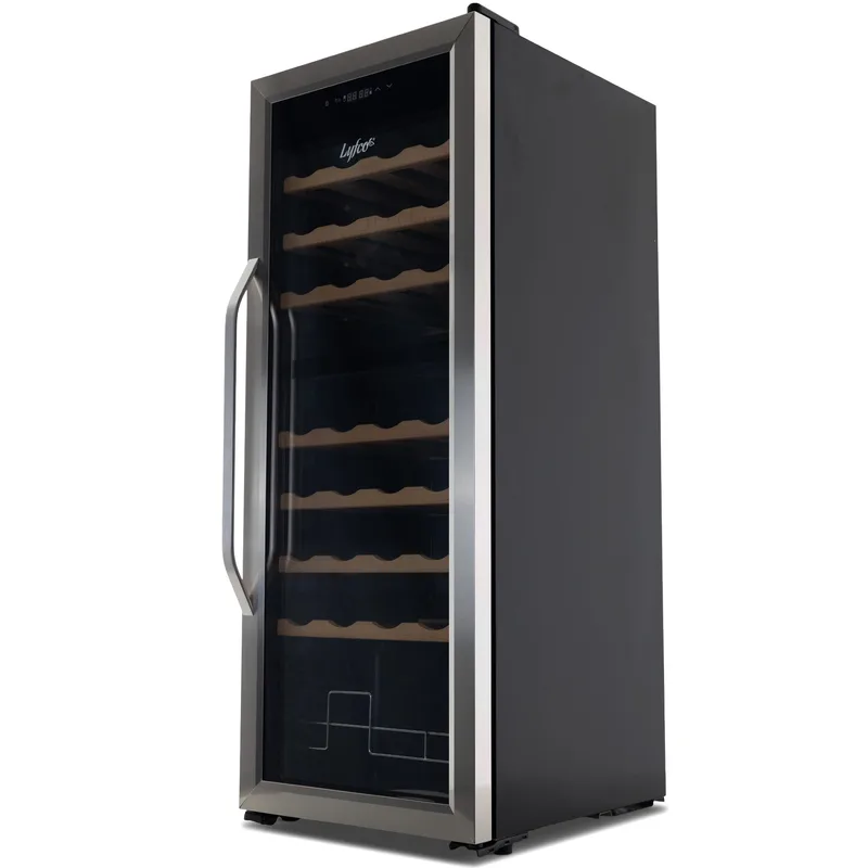 Vinkyl 2 temperaturzoner | 36 flaskor | Tystgående | 42cm bred - Hushåll - Vitvaror - Kyl och frys - Kylskåp - Vinkyl