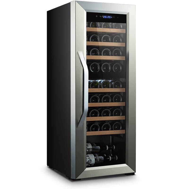 Vinkyl 2 temperaturzoner | 36 flaskor | Tystgående | 42cm bred, undefined