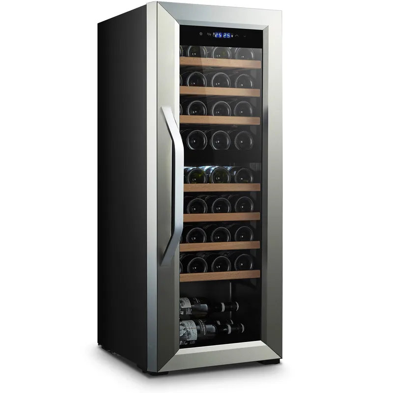 Vinkyl 2 temperaturzoner | 36 flaskor | Tystgående | 42cm bred, undefined