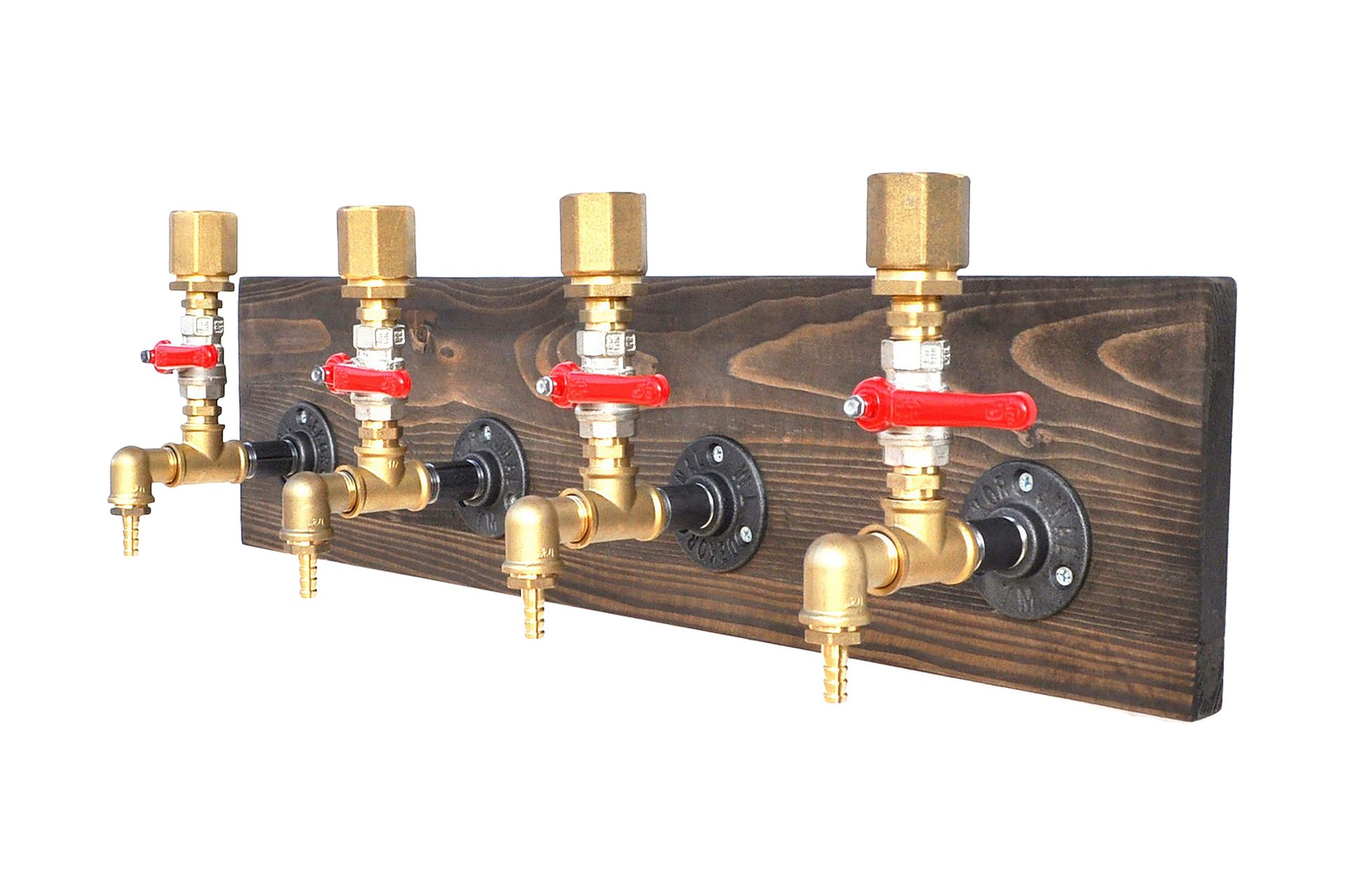 Öltapp 21x70 cm - Valnöt/Guld