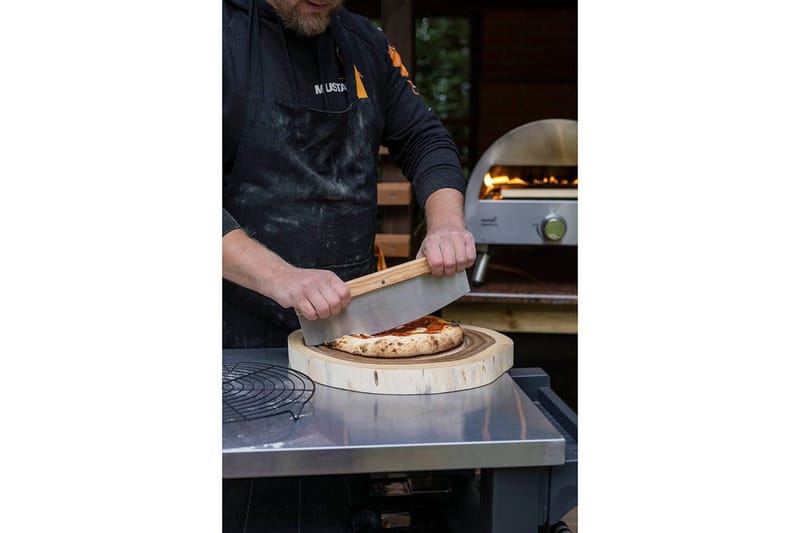Pizzaskärare Mustang Lång - Silver - Hushåll - Matlagning & Bakning - Köksknivar