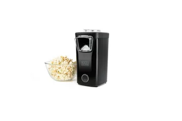Popcornmaskin Black+Decker 1100W Svart - Svart - Hushåll - Matlagning & Bakning - Köksredskap & kökstillbehör