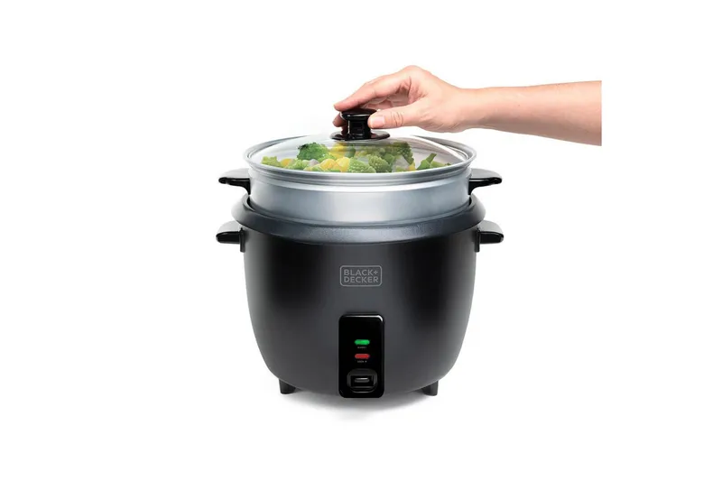 Riskokare Black+Decker 1.8L Svart - Svart - Hushåll - Matlagning & Bakning - Köksredskap & kökstillbehör