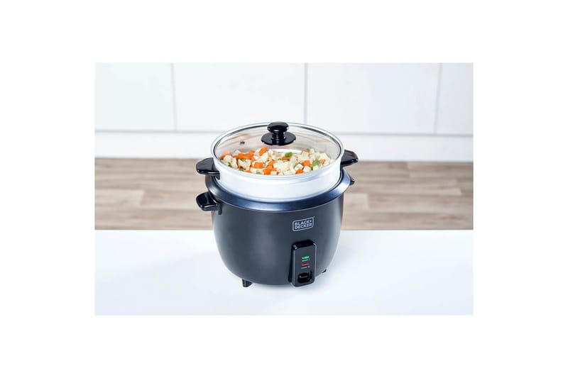 Riskokare Black+Decker 1.8L Svart - Svart - Hushåll - Matlagning & Bakning - Köksredskap & kökstillbehör