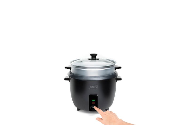Riskokare Black+Decker 1.8L Svart - Svart - Hushåll - Matlagning & Bakning - Köksredskap & kökstillbehör