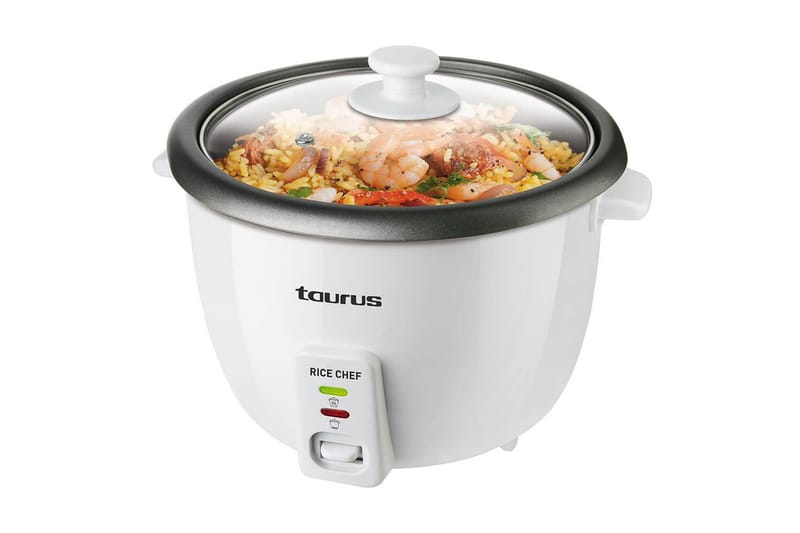Riskokare Taurus 700W 1.8L Vit - Hushåll - Matlagning & Bakning - Köksredskap & kökstillbehör