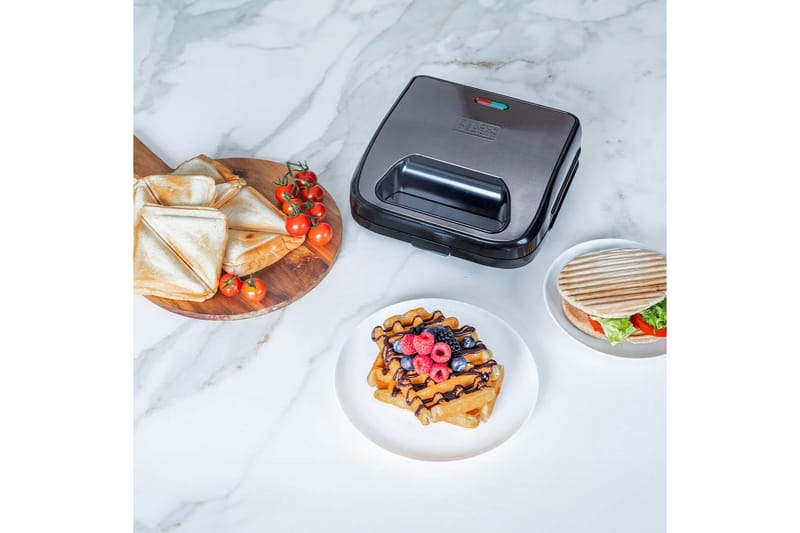 Smörgåsgrill Black+Decker Sandwich Waffle - Hushåll - Matlagning & Bakning - Köksredskap & kökstillbehör