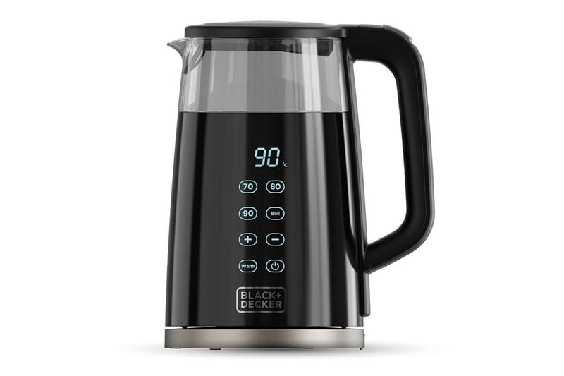 Vattenkokare Black+Decker 1.7L Svart, Svart