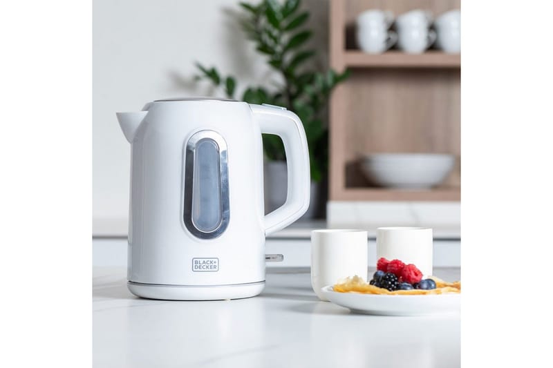 Vattenkokare Black+Decker 1.7L Vit - Vit - Hushåll - Matlagning & Bakning - Köksredskap & kökstillbehör