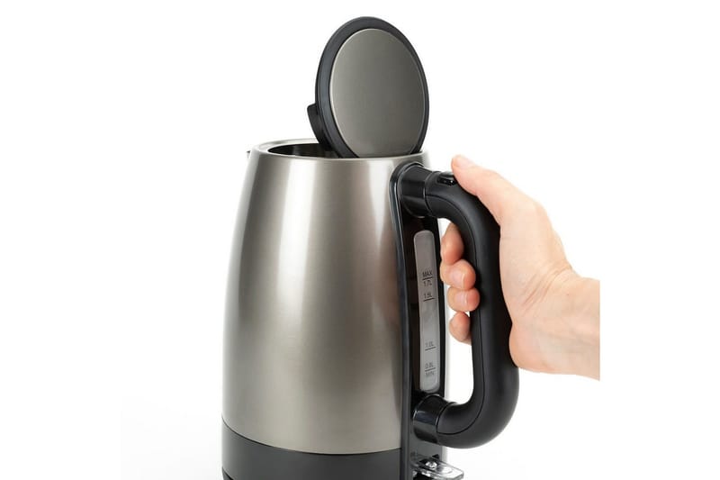 Vattenkokare Black+Decker 2200W 1.7L Borstat Rostfritt Stål - Silver - Hushåll - Matlagning & Bakning - Köksredskap & kökstillbehör