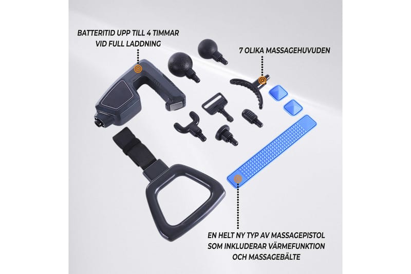 Core Massagepistol Total - Grön - Förvaring - Hylla - Förvaringshylla - Lagerhylla