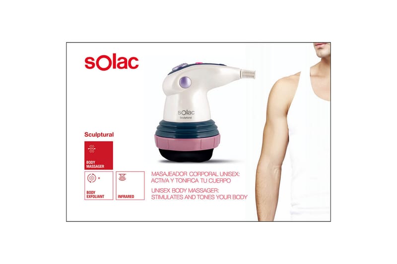 SOLAC Massageapparat Sculptural - Smärtlindring - Massagepistol