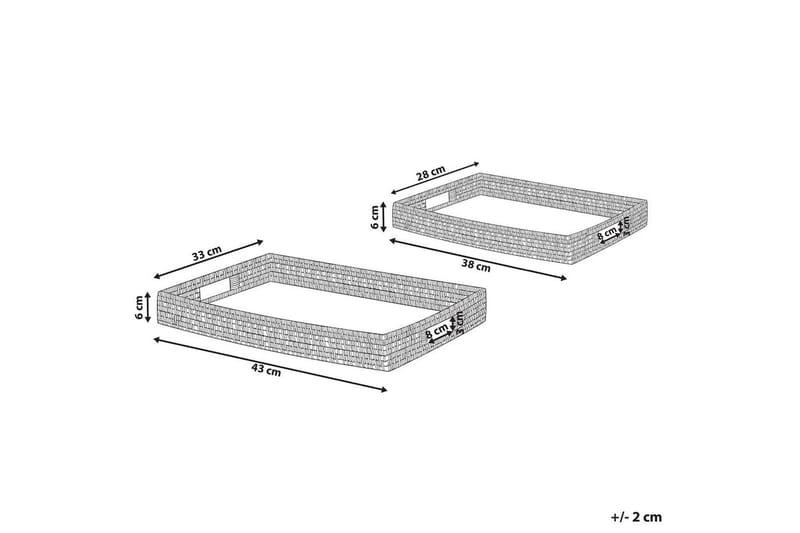 Bricka Ndebele - Hushåll - Servering & Dukning - Annat för Dukning & Servering - Uppläggning & serveringstillbehör