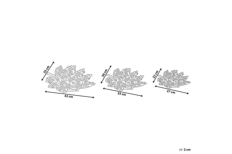 Bricka Pemali set om 3 - Hushåll - Servering & Dukning - Annat för Dukning & Servering - Uppläggning & serveringstillbehör