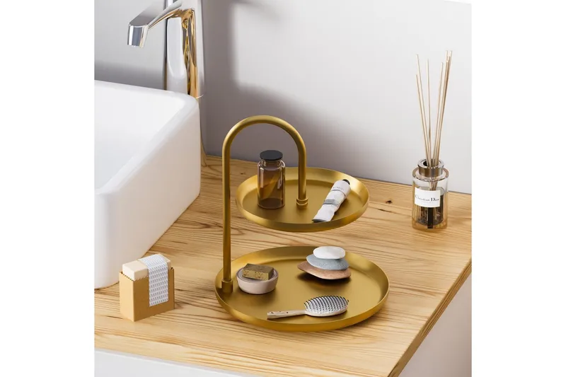 Dekorativt Metalltillbehör Mirven - Guld - Hushåll - Servering & Dukning - Annat för Dukning & Servering - Uppläggning & serveringstillbehör