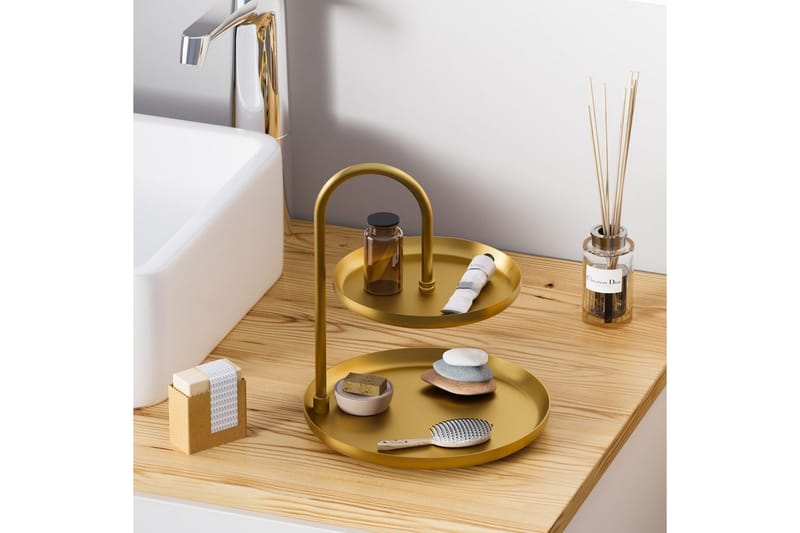 Dekorativt Metalltillbehör Mirven - Guld - Hushåll - Servering & Dukning - Annat för Dukning & Servering - Uppläggning & serveringstillbehör