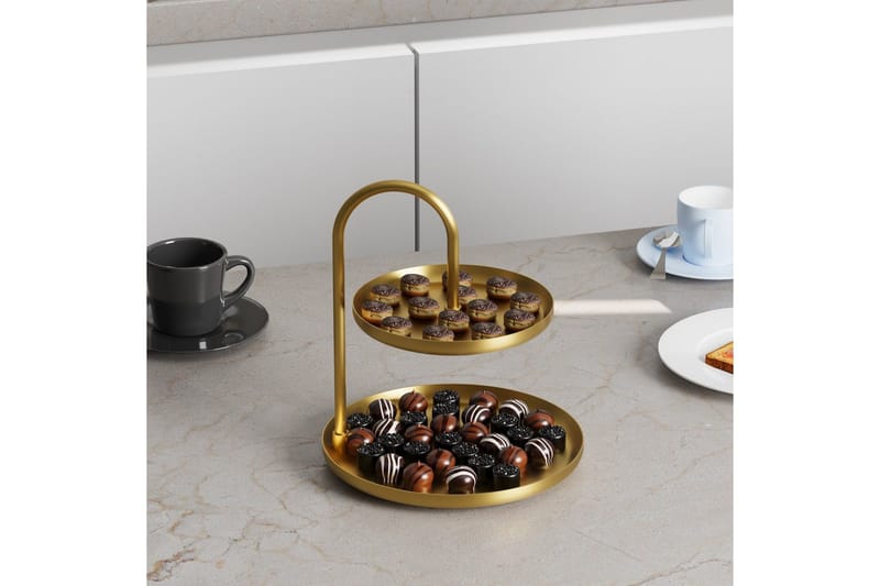 Dekorativt Metalltillbehör Mirven - Guld - Hushåll - Servering & Dukning - Annat för Dukning & Servering - Uppläggning & serveringstillbehör