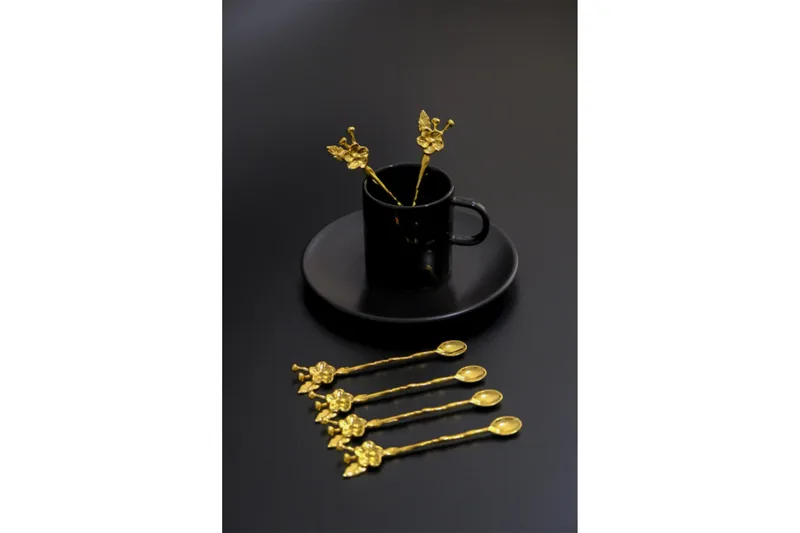 Skedset 6-pack - Guld - Hushåll - Servering & Dukning - Bestick - Skedar