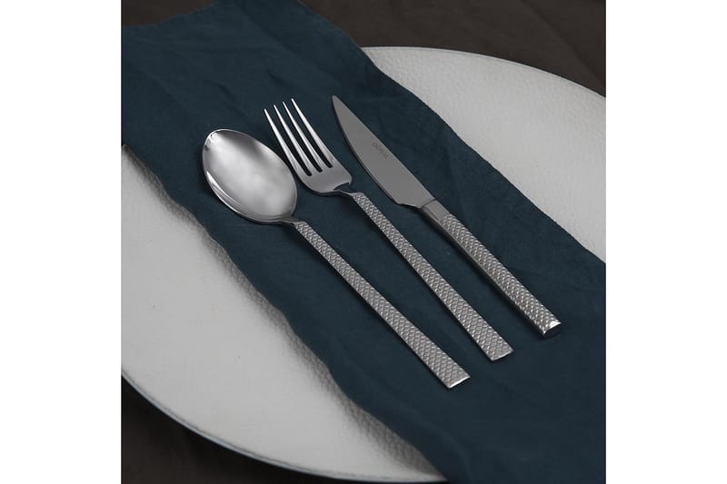 Subatan Bestickset 84 Delar, Rostfri Stål/Silver