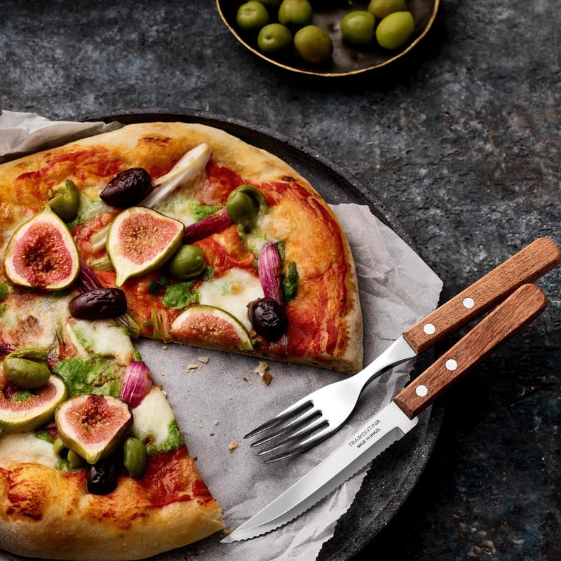 Tramontina Bestickset - Grillbestick 12 delar - silver/brun - Hushåll - Servering & Dukning - Bestick